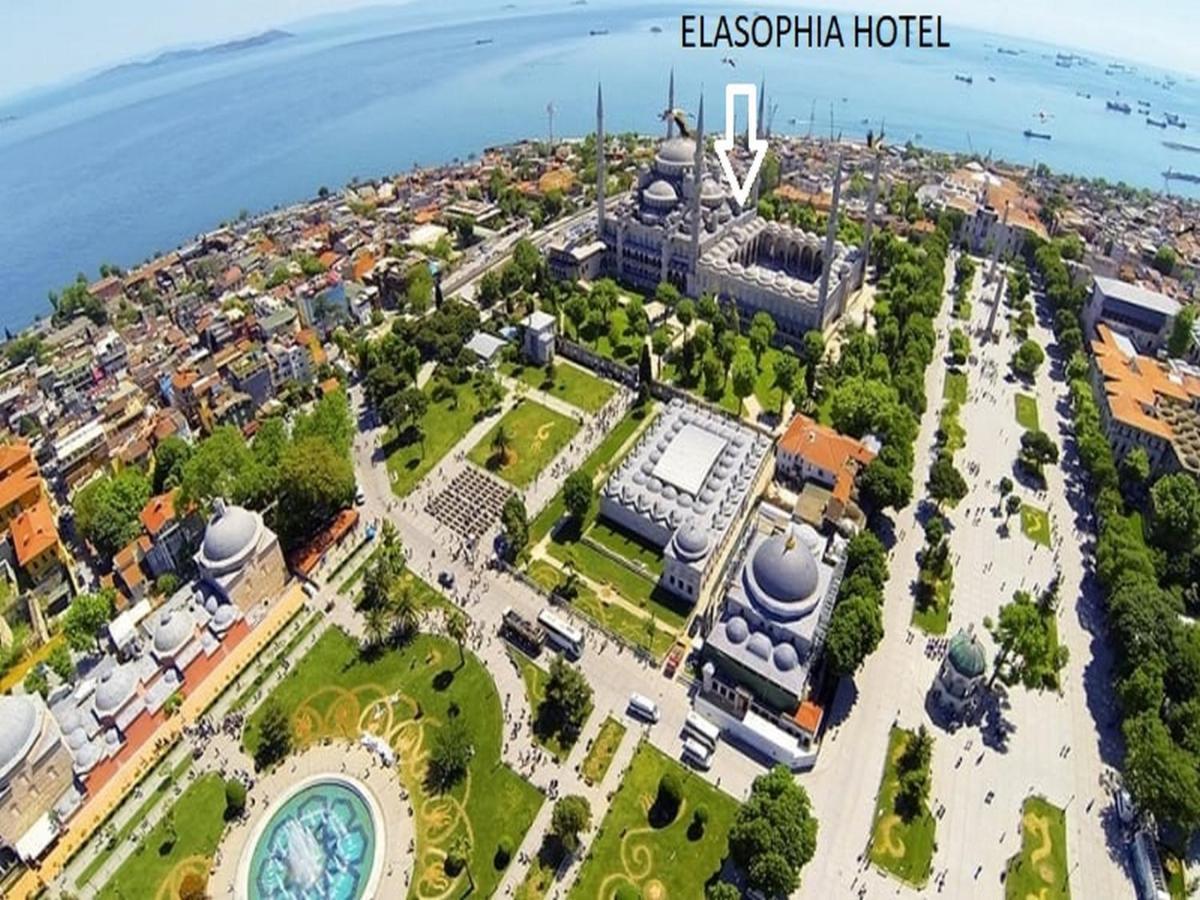 Elasophia Hotel Istanbul Exterior foto